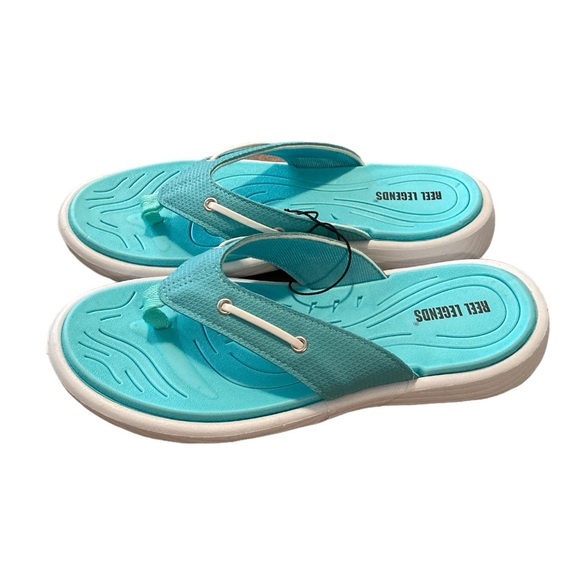 Reel Legends Nautical III Flip Flops Sandals - Picture 4 of 12